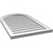 Ekena Millwork Round Top Surface Mount PVC Gable Vent w/ 2"W x 1-1/2"P Brickmould Frame, 22"W x 36"H GVPRT22X3602SN - alternate 4